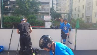 Hokejbal - Ziegelfeld vs AHK Pekníková - semifinále BHBL 2017/2018