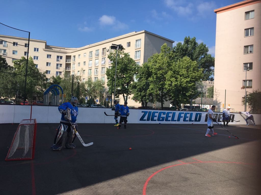 Hokejbal - Ziegelfeld vs AHK Pekníková