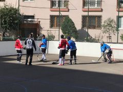 Bratislavská hokejbalová liga - BHBL - Hokejbalový zápas Ziegelfeld vs Hancop dolné hony