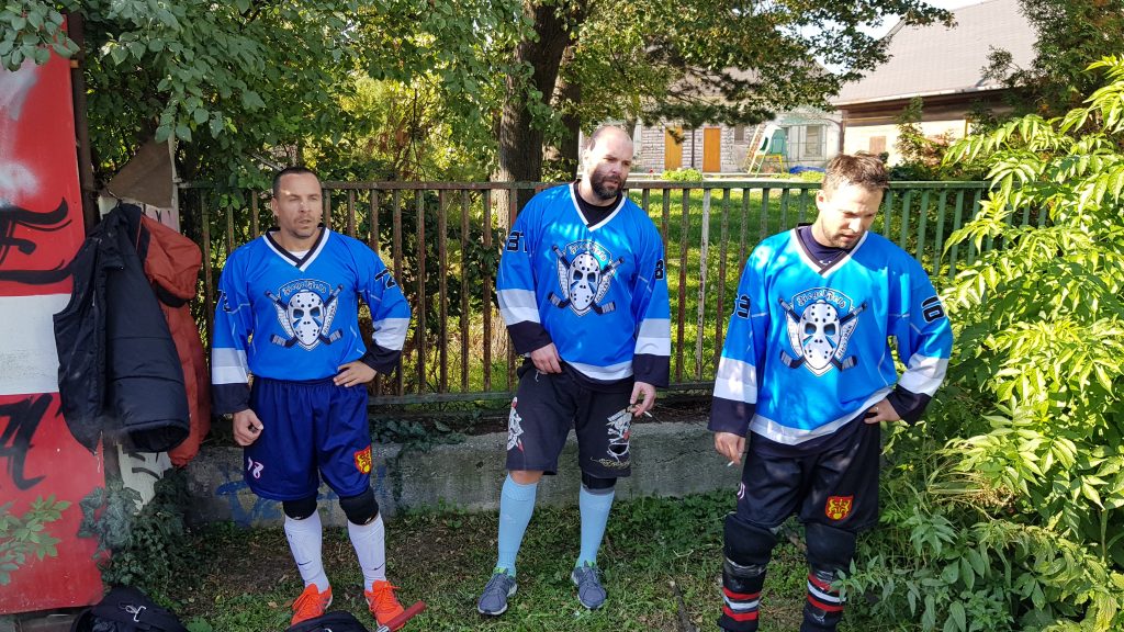 Hokejbalový zápas Profis Podunajske Biskupice vs Ziegelfeld