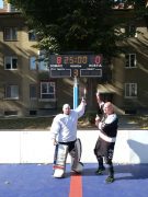 Hokejbalový zápas BHBL HBK 500 Nivy vs Barbari Bratislava