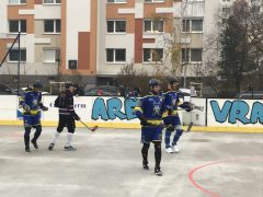 Hokejbalový zápas BHBL Ramiland Vrakuňa vs Profis Podunajské Biskupice