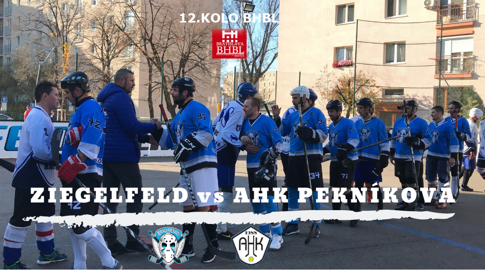 BHBL Hokejbal - 12.kolo - Ziegelfeld vs AHK Pekníková