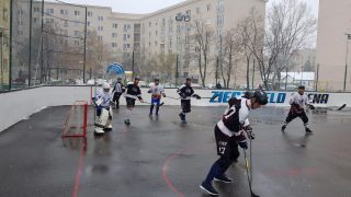 Hokejbalový zápas BHBL : HBK 500 Nivy vs Empiria Petržalka