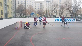 Hokejbalový zápas BHBL : HBK 500 Nivy vs SBHC Rebels