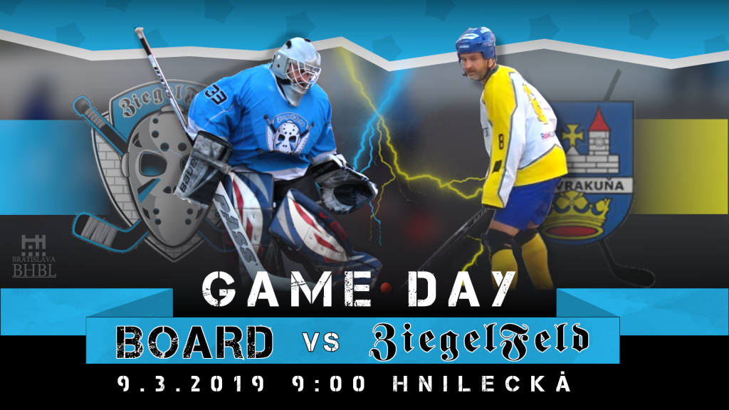 Hokejbal : Game Day Board vs Ziegelfeld